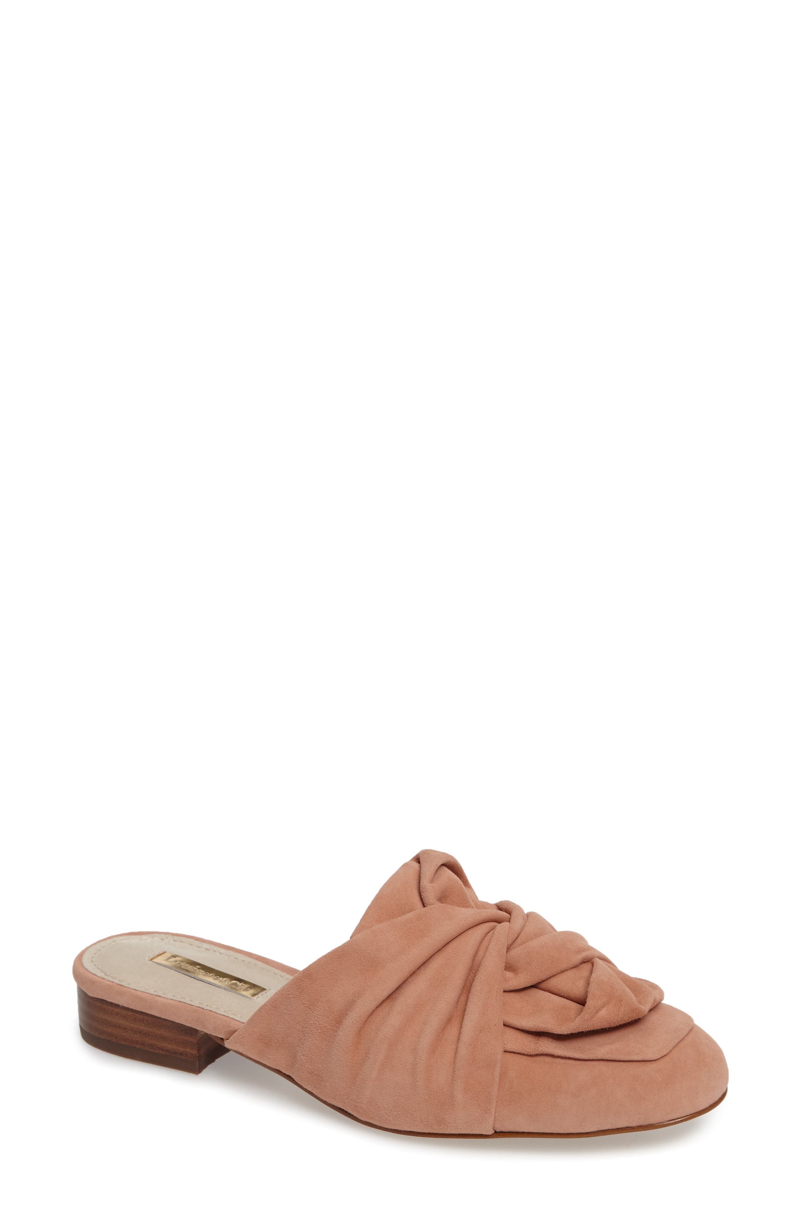 Bylot Twist Mule, Main, color, ROSETTA SATIN