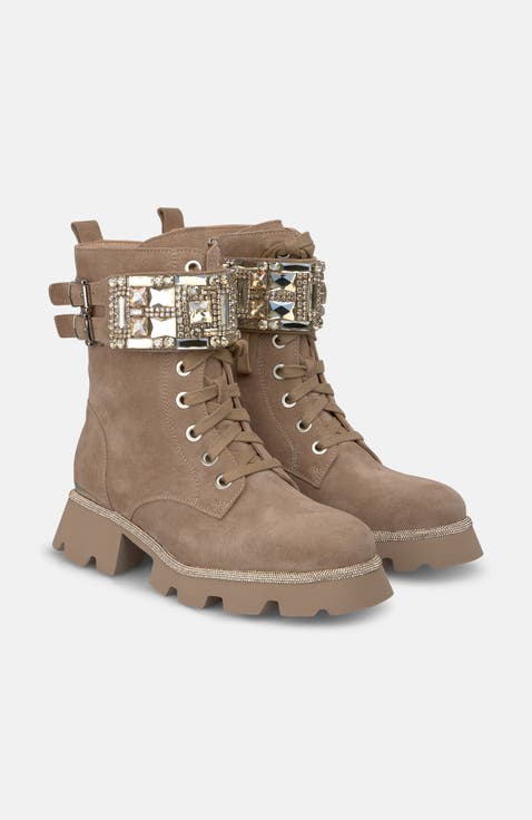Track Bootie Jewel Details