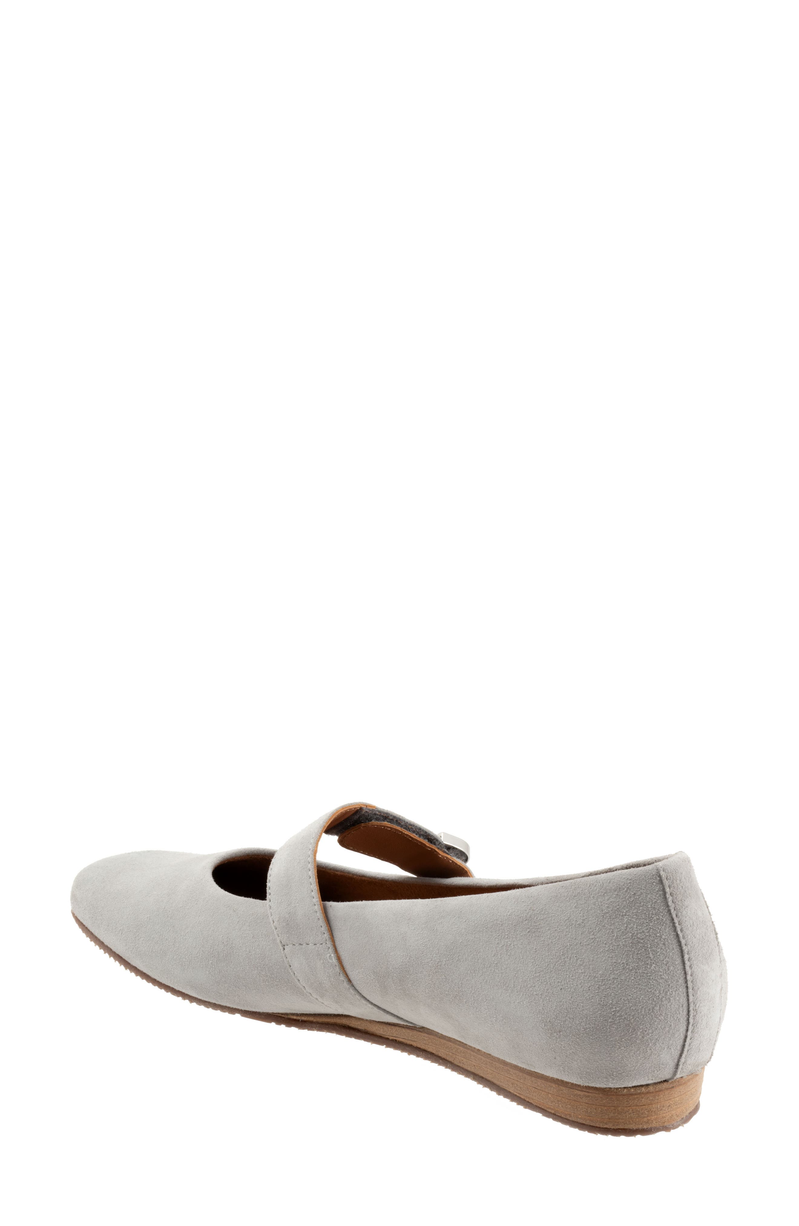 Valdivia Mary Jane Flat, Alternate, color, MID GREY SUEDE