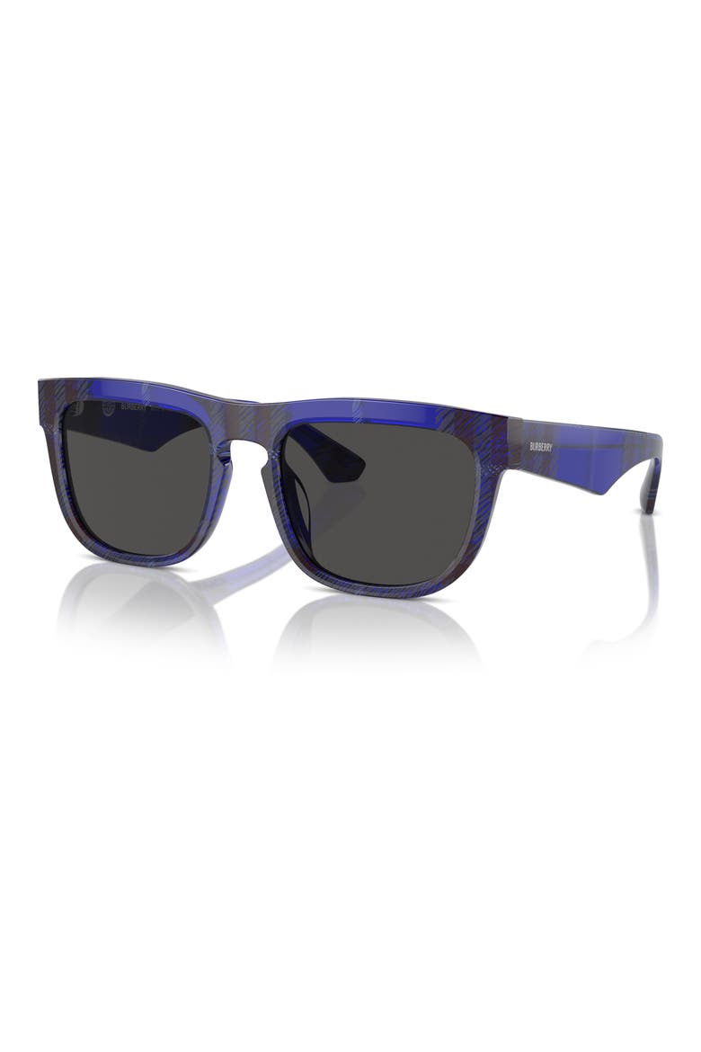 56mm Square Sunglasses, Alternate, color, DARK GREY