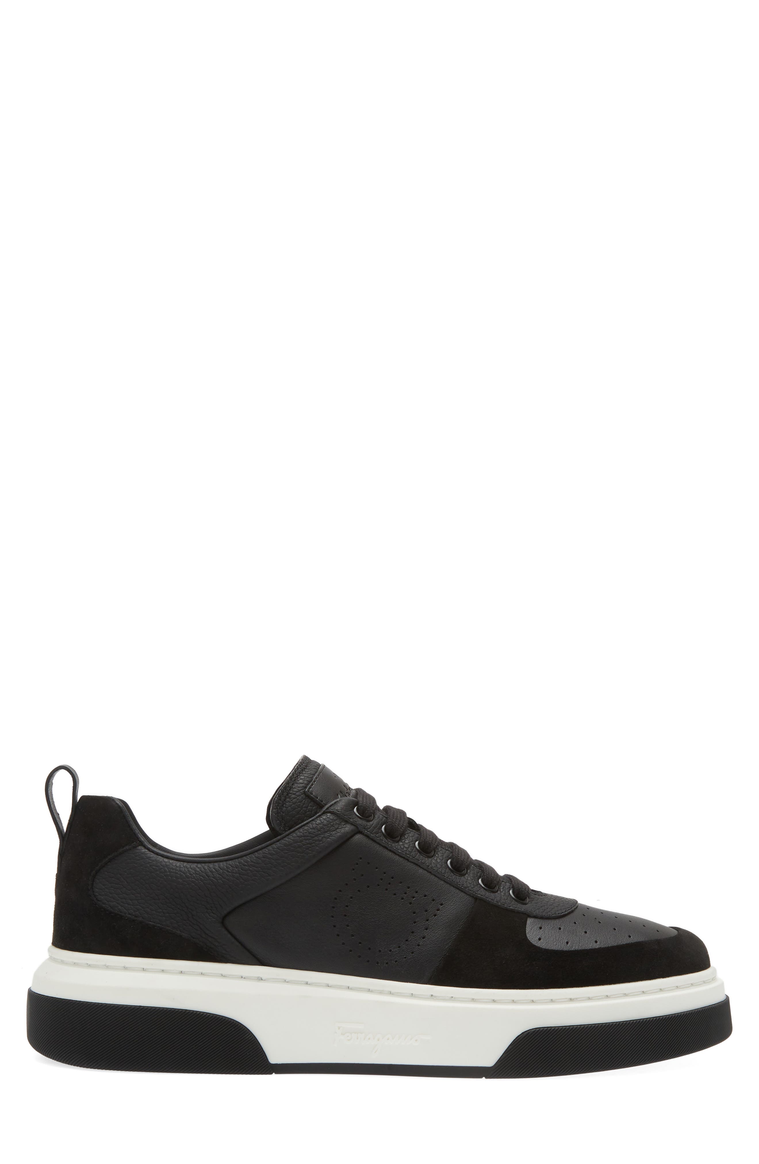 Cassina Gancio Low Top Sneaker, Alternate, color, NERO NERO NERO