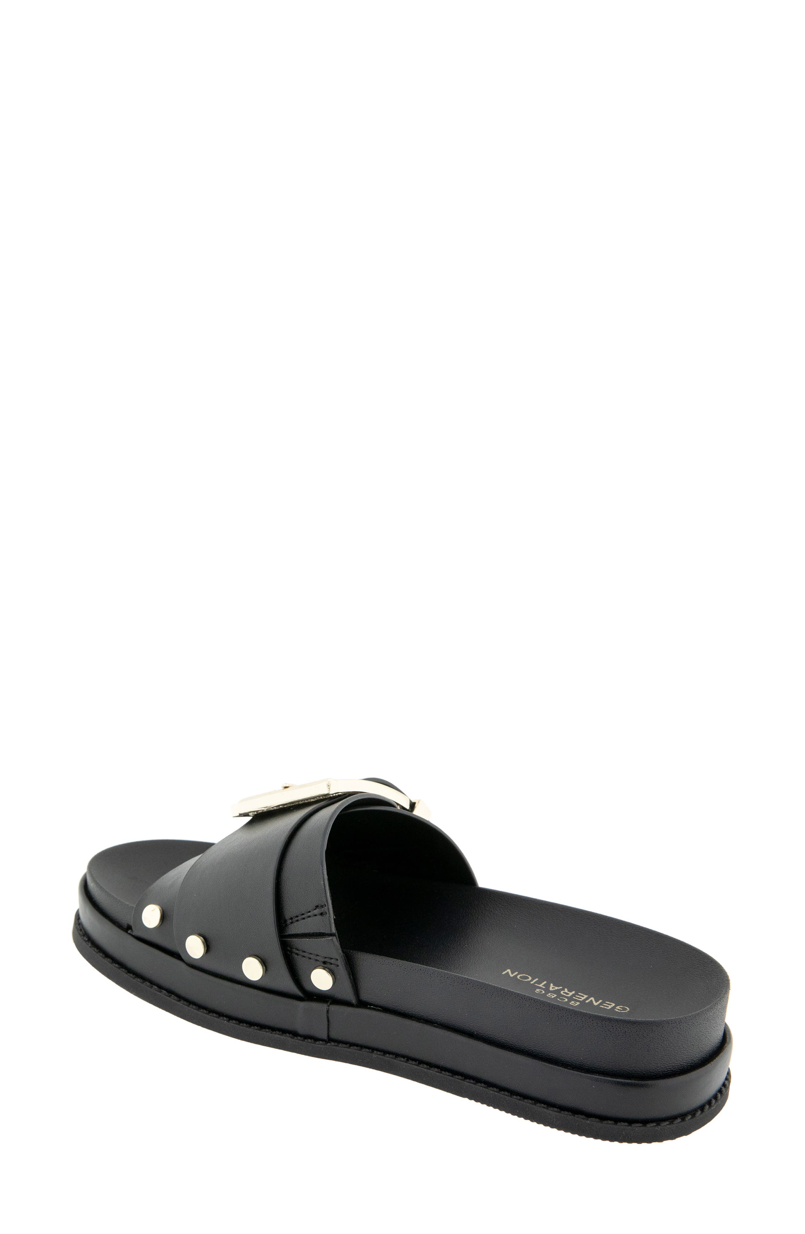 BCBGeneration Bonas Buckle Slide Sandal, Alternate, color, 