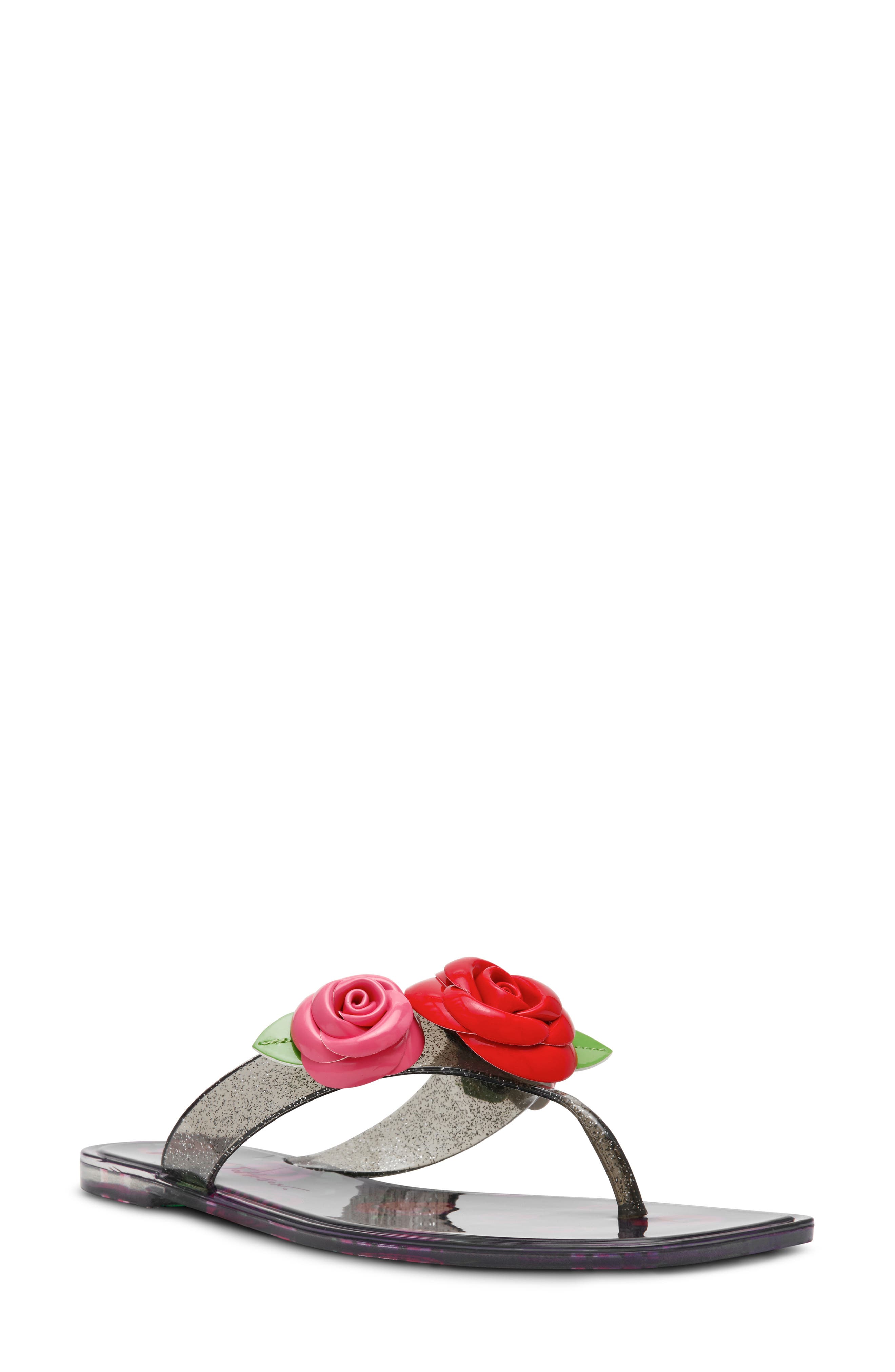 Betsey Johnson Trenten Jelly Flip Flop, Main, color, 