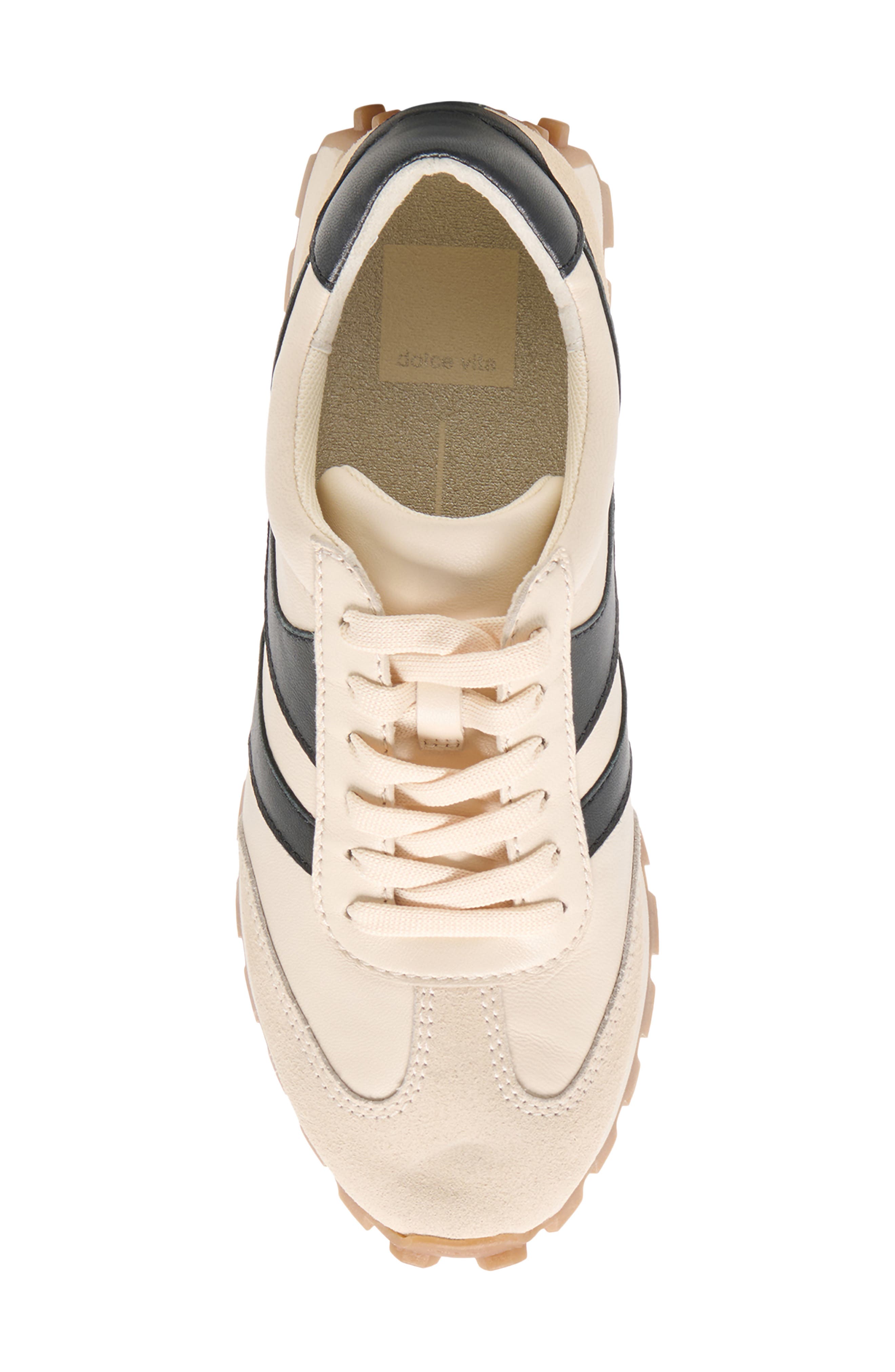 Tresa Snaker, Alternate, color, WHITE/BLACK LEATHER