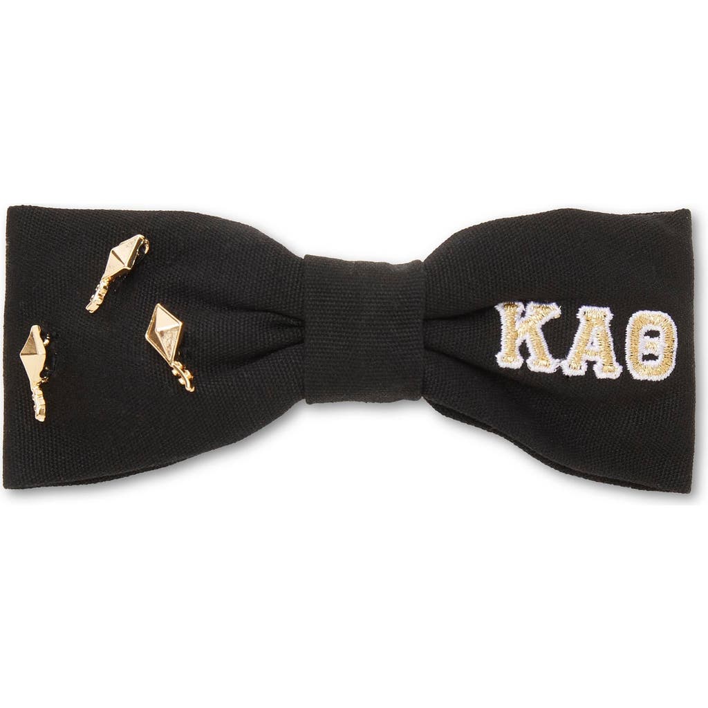 Lele Sadoughi Kappa Alpha Theta Riley Bow In Brown