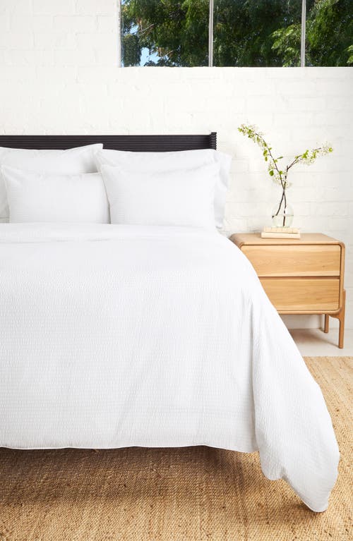 POM POM AT HOME POM POM AT HOME EMILY COTTON SEERSUCKER DUVET COVER
