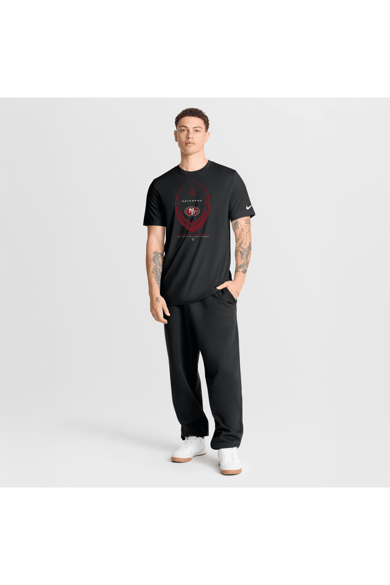 Men's Nike Black San Francisco 49ers Legend Icon Dri-FIT T-Shirt, Alternate, color, Black
