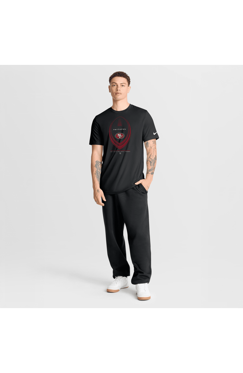 Nike Men's Nike Black San Francisco 49ers Legend Icon Dri-FIT T-Shirt, Alternate, color, Black
