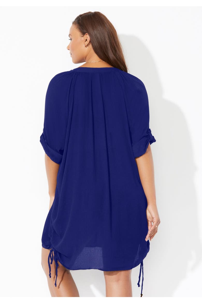 Abigail Cover Up Tunic, Alternate, color, Deep Sea