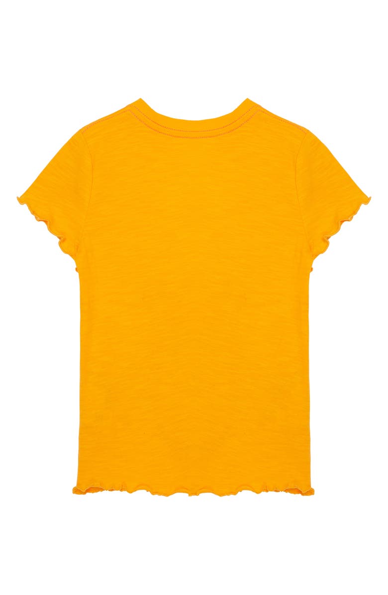 Peek Aren't You Curious Kids' Bicycle Embellished T-Shirt, Alternate, color, Orange