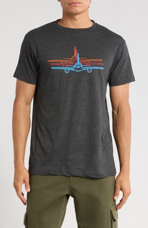 Triple Plane Graphic T-Shirt