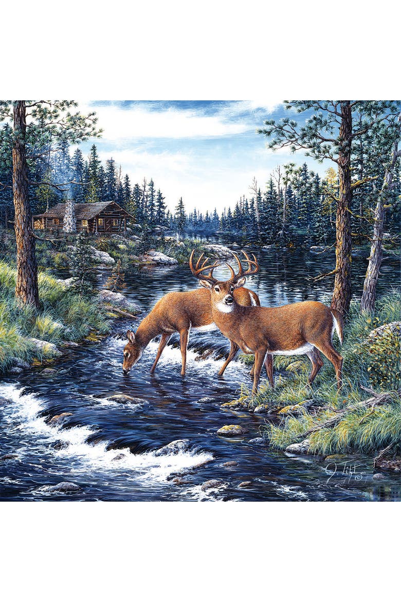 Peaceful Morning 500 piece Jigsaw Puzzle for Adults, Alternate, color, Multicolor