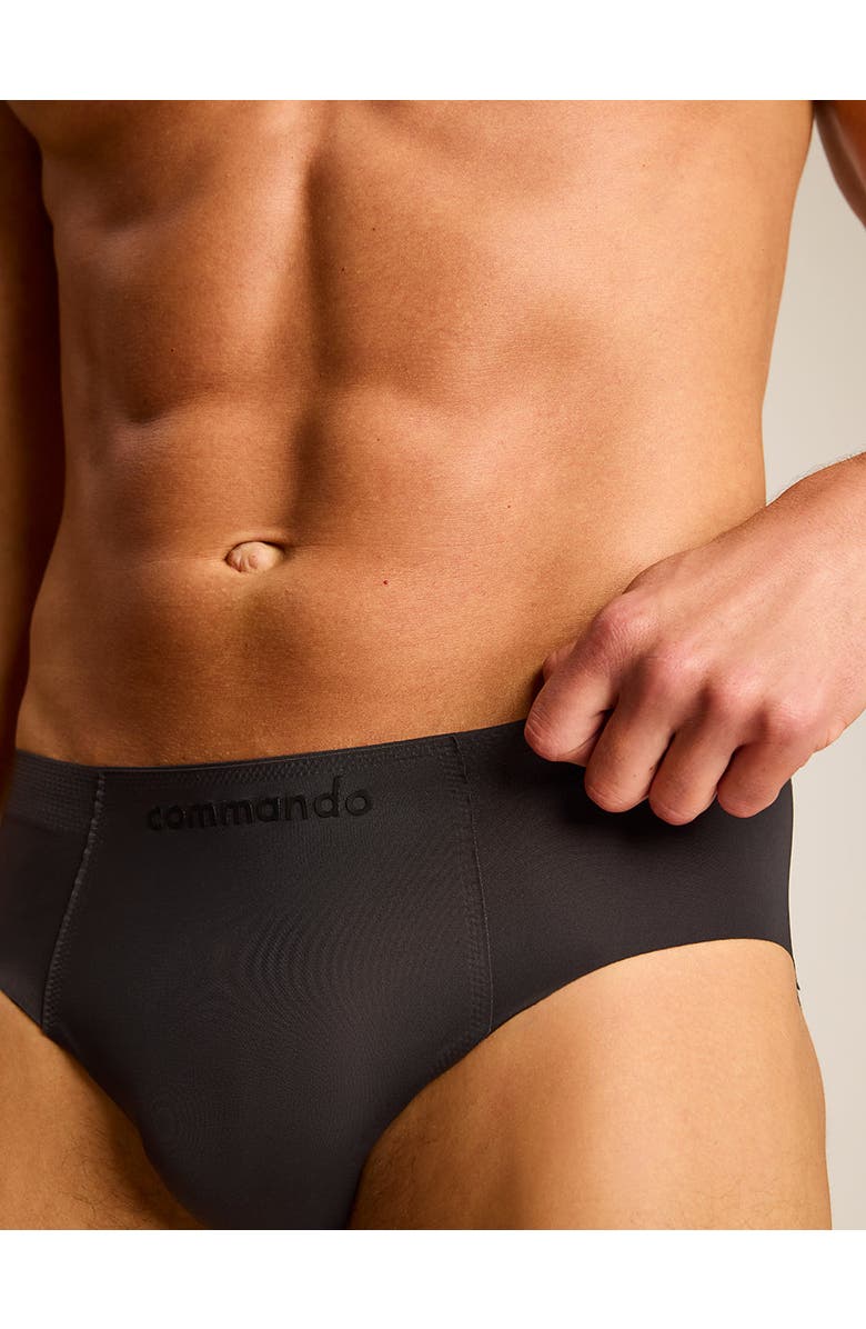 Commando Ultimate Bonded Brief, Alternate, color, Black