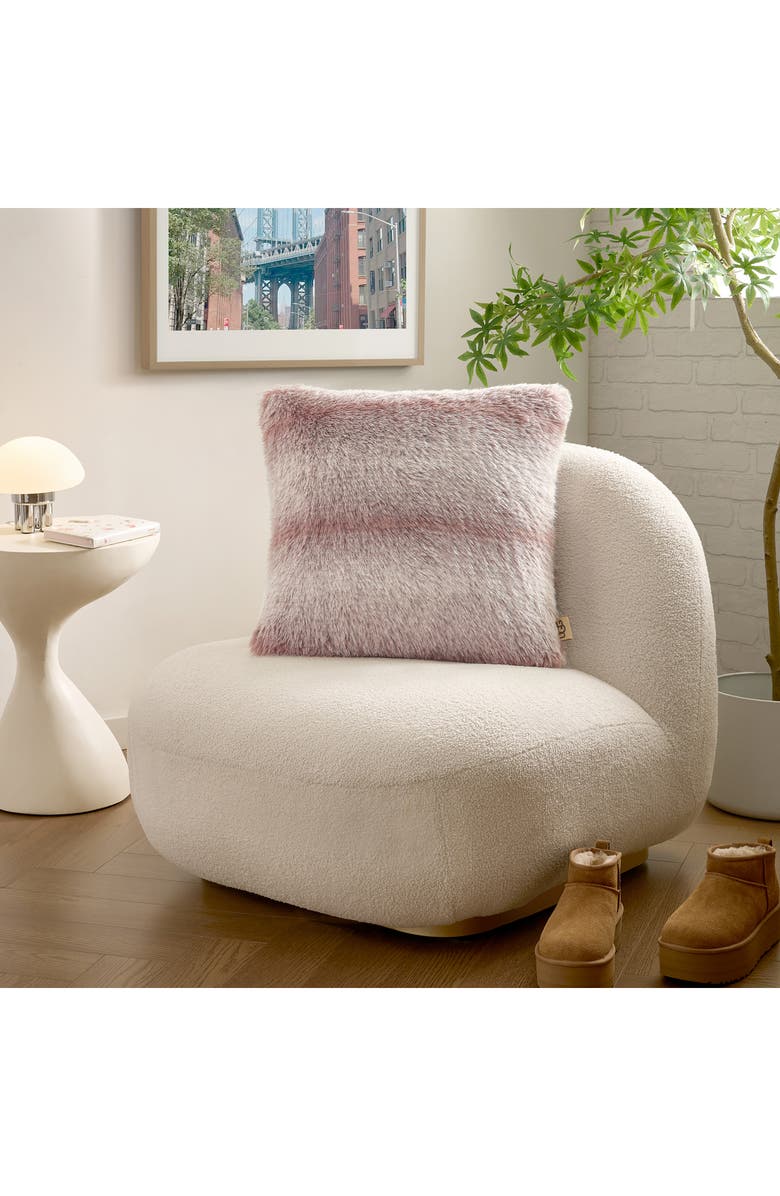 UGG<sup>®</sup> Clyde Faux Fur Accent Pillow, Alternate, color, 