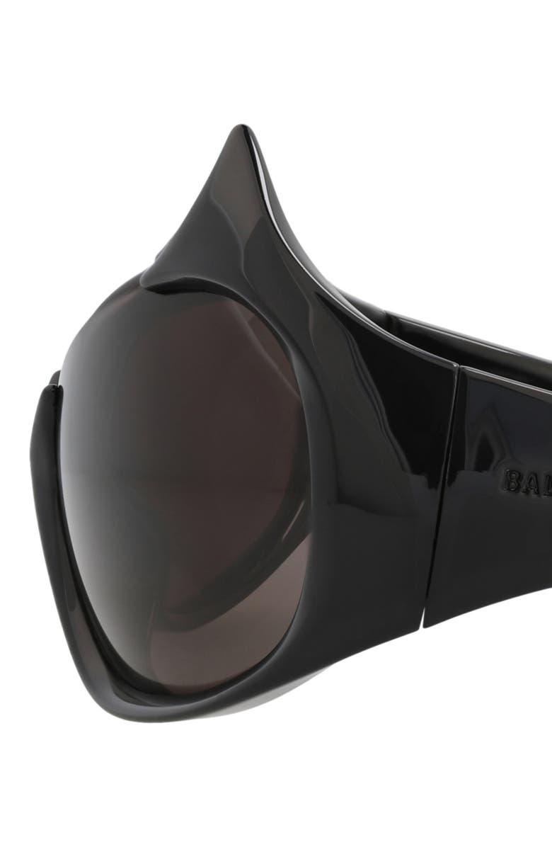 Balenciaga 71mm Shield Sunglasses, Alternate, color,