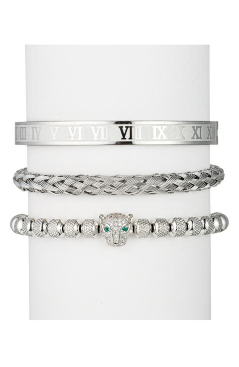 Leopard Set of 3 Assorted Bracelets