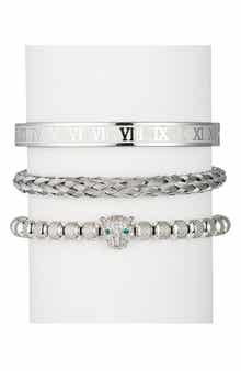 EYE CANDY LOS ANGELES Leopard Set of 3 Assorted Bracelets