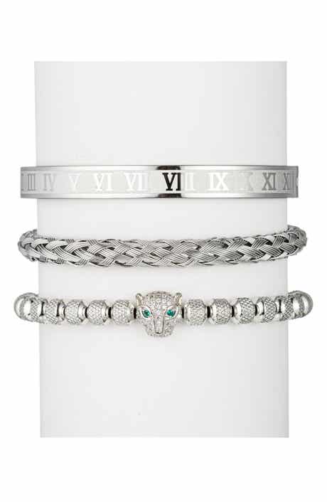 EYE CANDY LOS ANGELES Leopard Set of 3 Assorted Bracelets