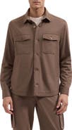 Bugatchi Wool Blend Shirt Jacket