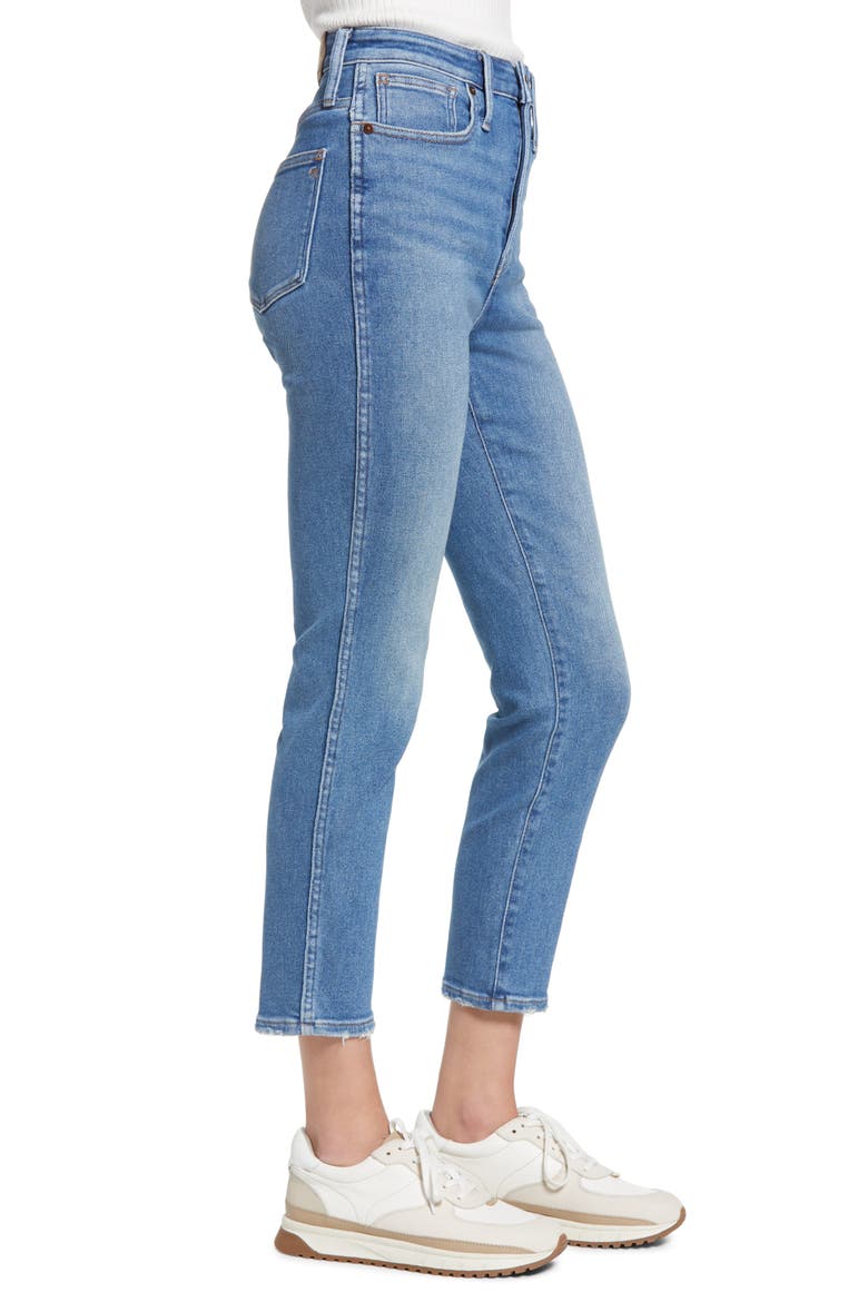 Curvy Stovepipe Jeans, Alternate, color, DITMAS WASH