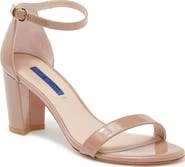 Stuart Weitzman Nearly Nude Ankle Strap Sandal