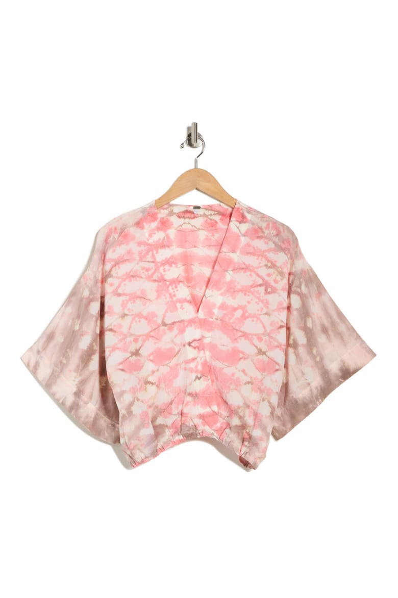 Tia Top, Alternate, color, CORAL CRUSH BOA WASH
