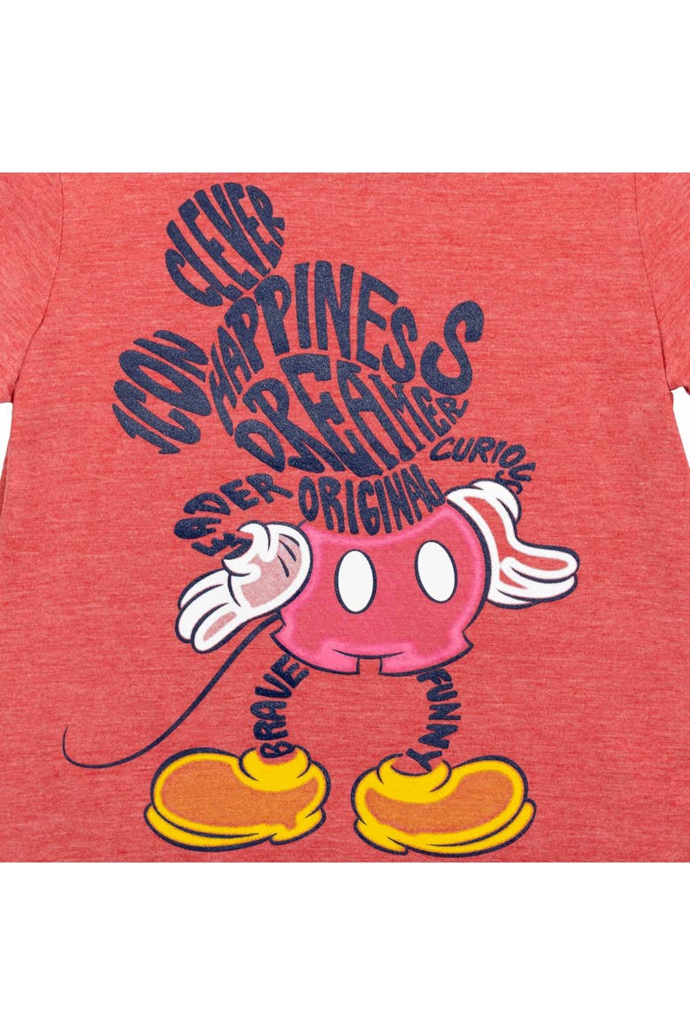 Mickey Mouse 3-Pack Short Sleeve T-Shirts, Alternate, color, Mickey Red Yellow Blue