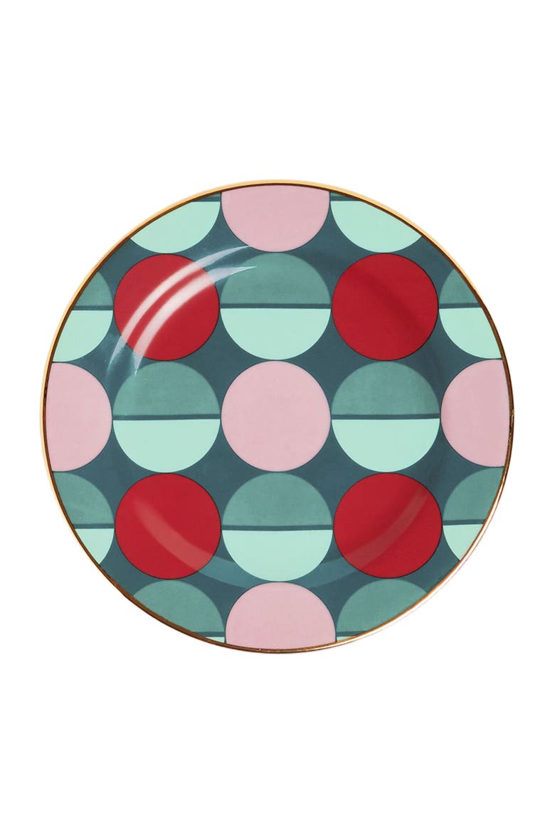Dessert Plates Set Of 6 Slinky Mix, Alternate, color, Slinky Mix