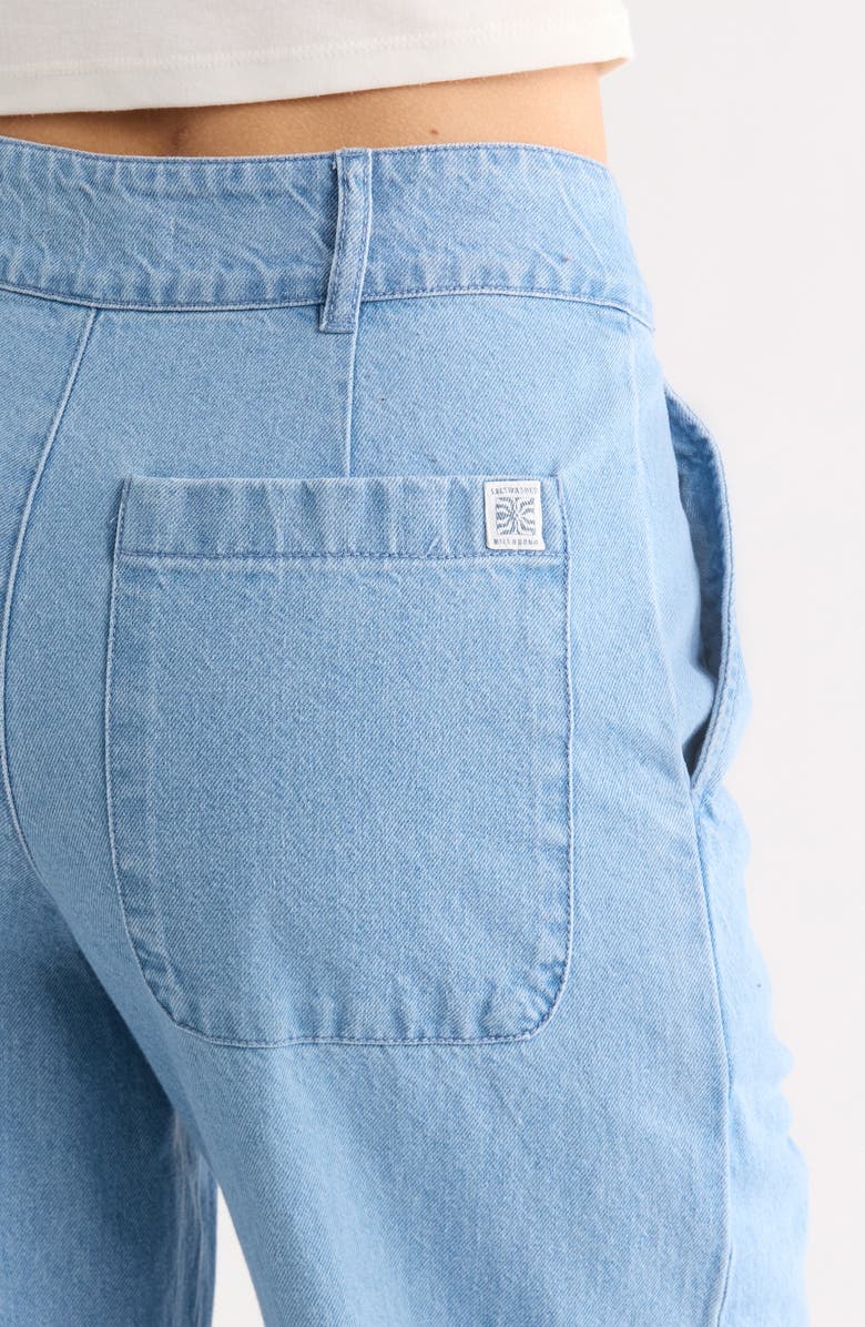 Billabong Wave Washed Denim Pants, Alternate, color, Sea Blue