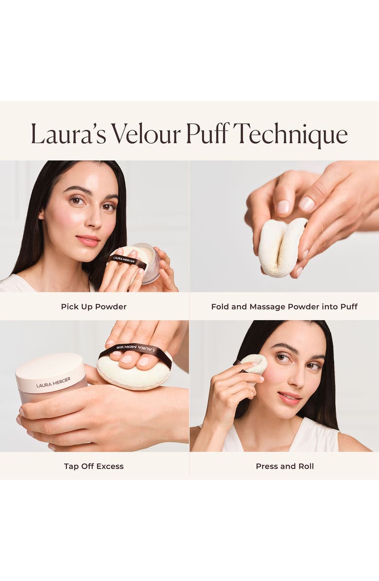 Laura Mercier Indulgent Icons Setting Powder & Velour Puff Set $61 Value, Alternate, color, 