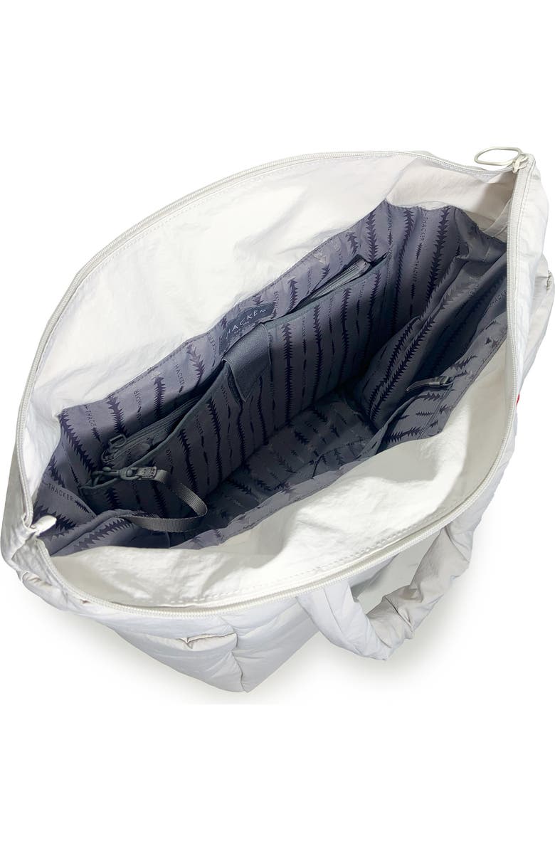 Thacker Quinn Quilted Nylon Tote, Alternate, color, Linen