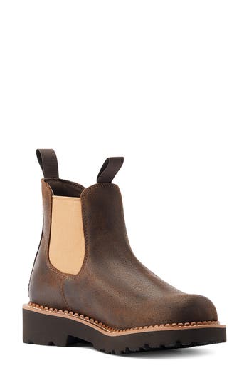 Ariat Fatbaby Western Chelsea Boot In Brown