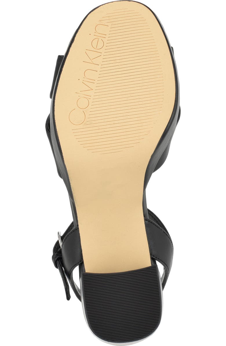Calvin Klein Lorita Block Heel Sandal, Alternate, color,