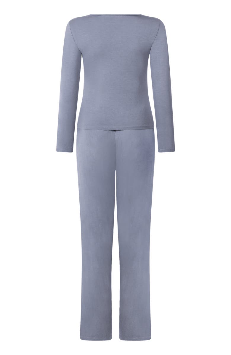 Hunkemöller Pajama Set, Alternate, color, Blue