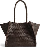 Madewell The Lexington Woven Leather Tote