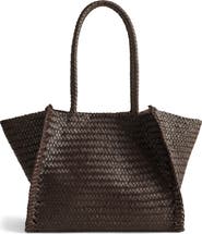 Madewell The Lexington Woven Leather Tote