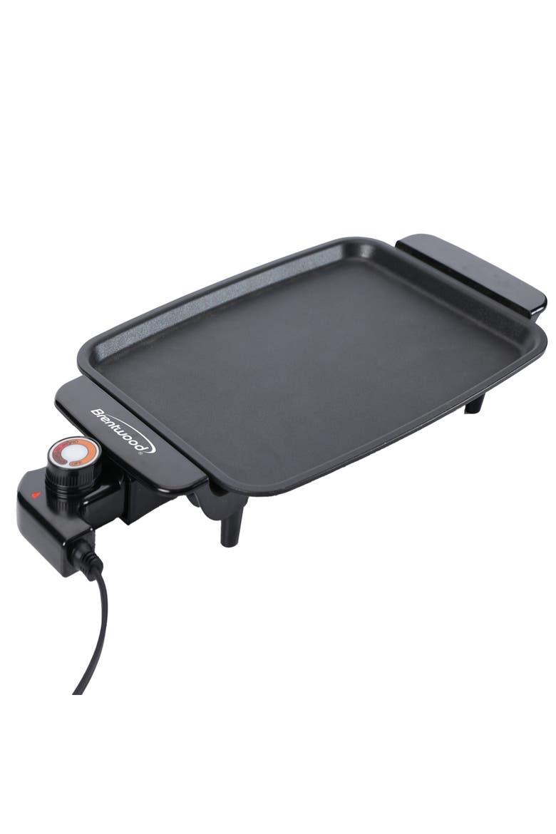 12 x 10 Inch Ceramic Non-Stick Electric Griddle, Main, color, Black
