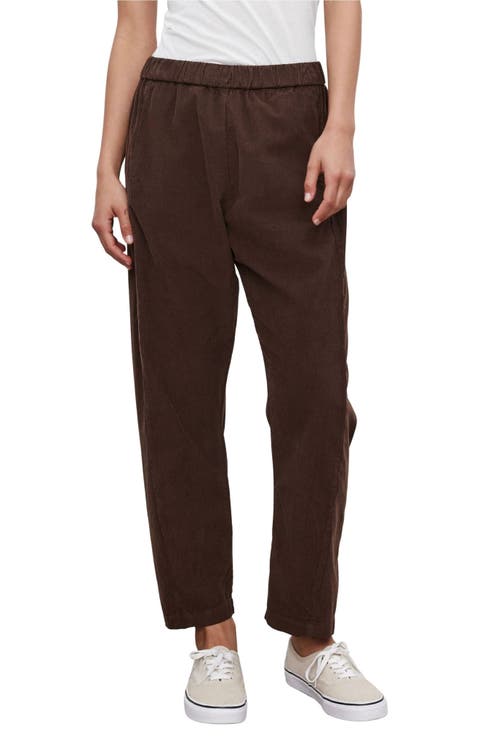 Laney Cotton Corduroy Straight Leg Pants