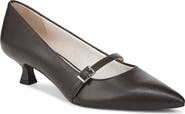 LifeStride Madelyn Mary Jane Pointed Toe Kitten Heel Pump
