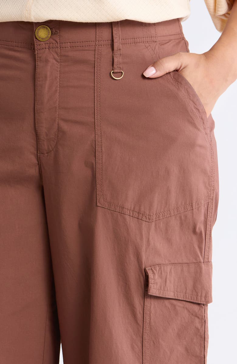 Wit & Wisdom Skyrise High Rise Wide Leg Pants, Alternate, color, Mocha