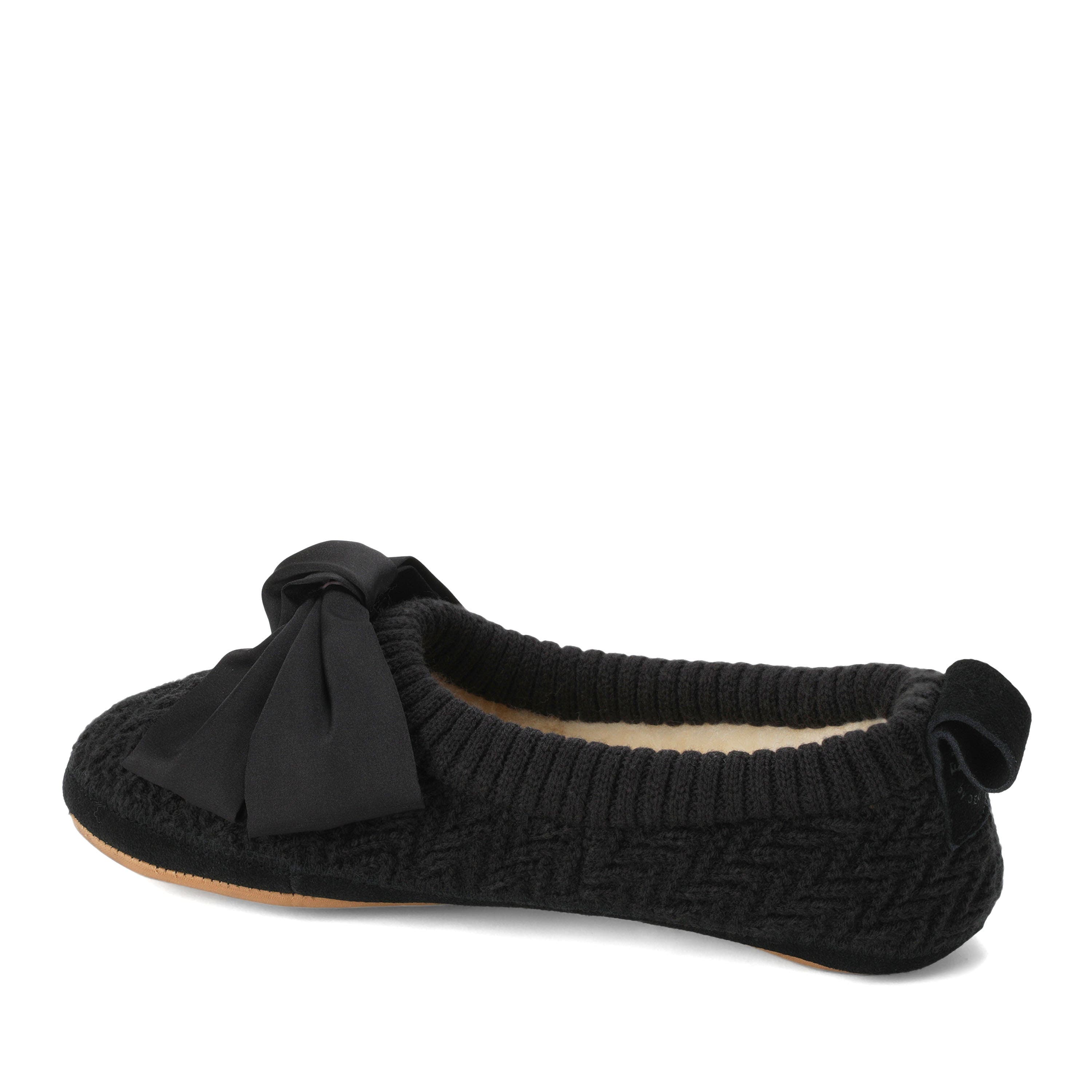 Fireside Bestie Ballet Slippers, Alternate, color, Black