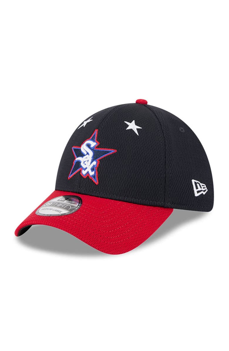 New Era Men's New Era Navy/Red  Chicago White Sox 2025 MLB All-Star Game Workout 39THIRTY Flex Hat, Alternate, color, Navy