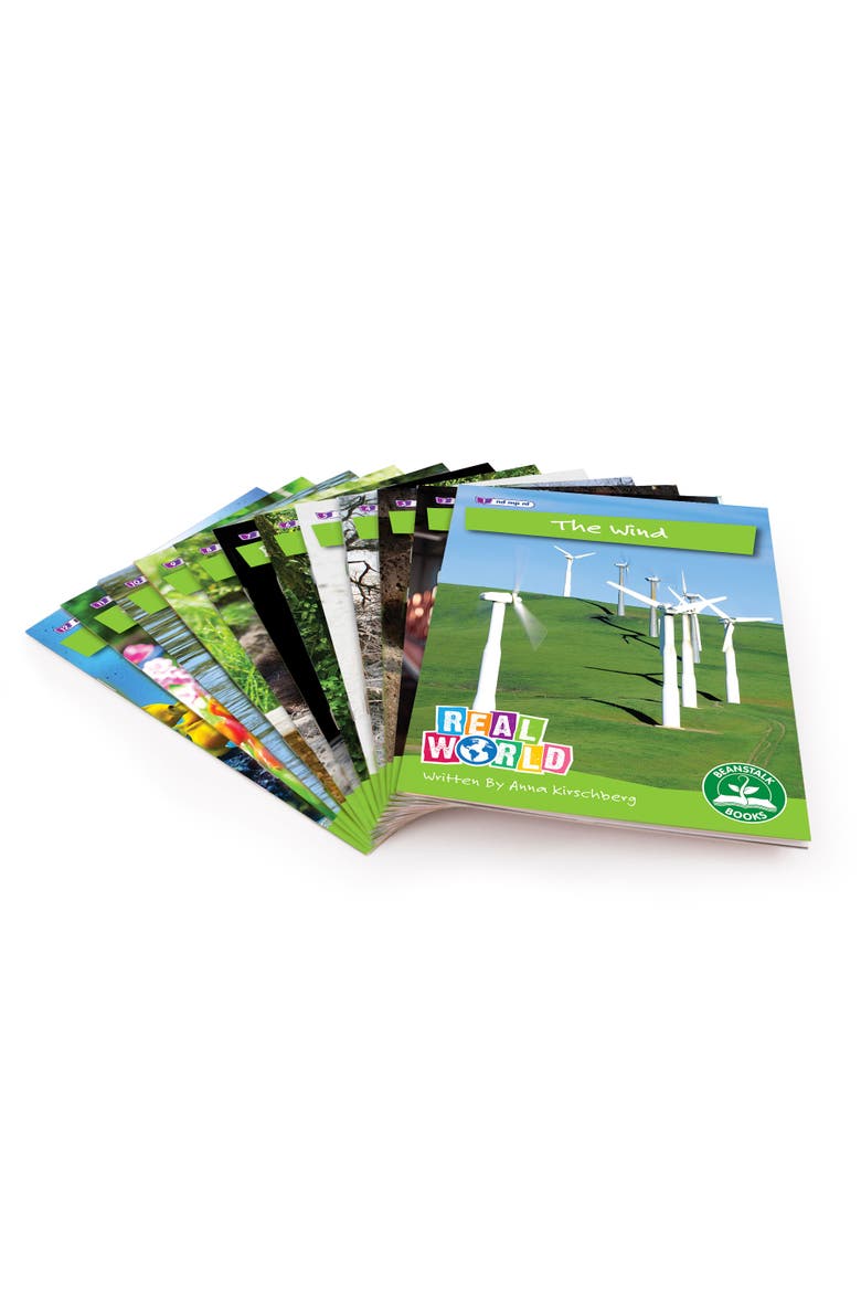 Real World Phase 4 Hilo Decodable Books, 6 Set, Alternate, color, Multicolored