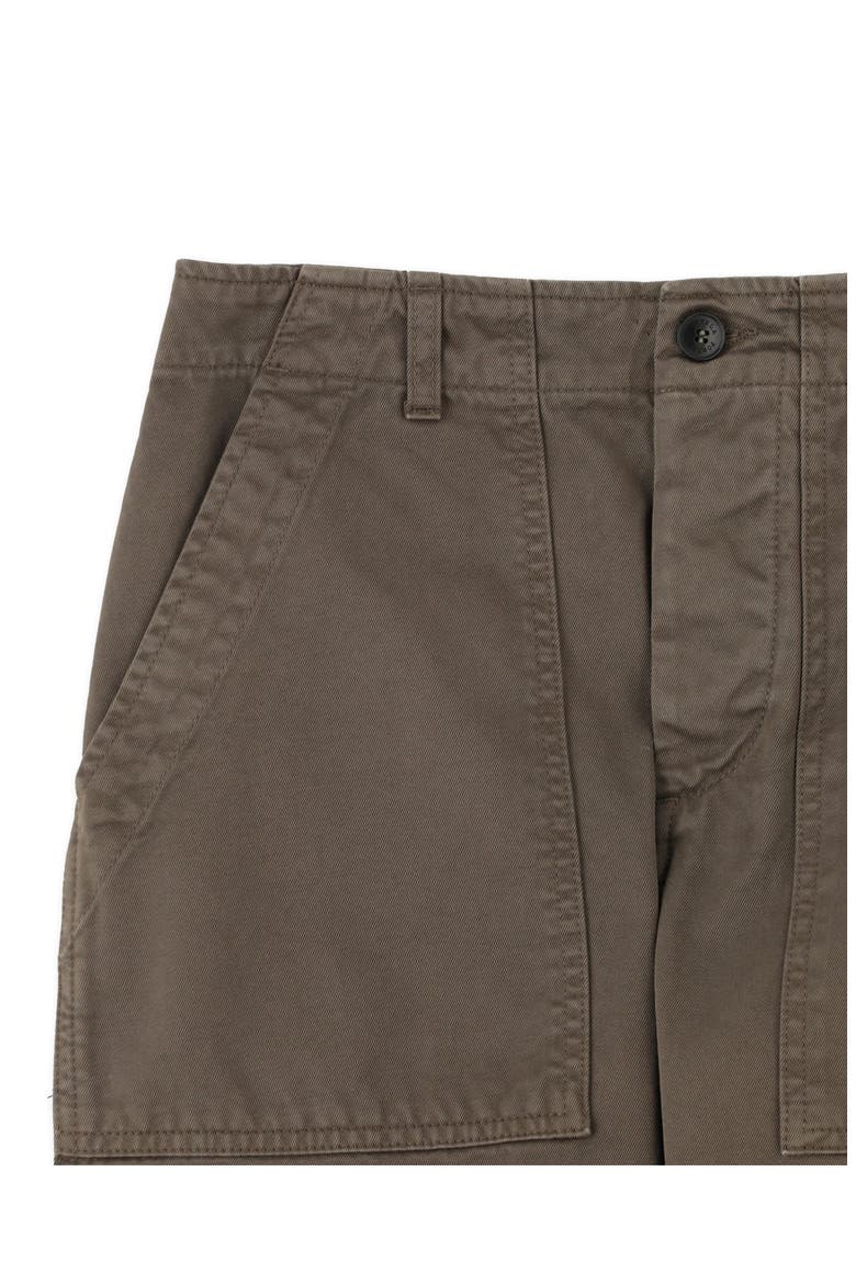 Jerryt Gabardine Fatigue Trousers, Alternate, color, BROWN