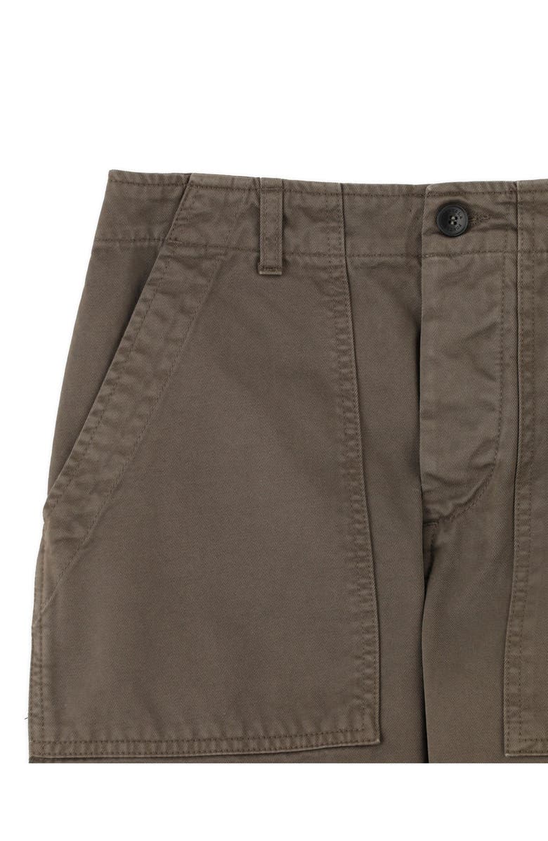 Fortela Jerryt Gabardine Fatigue Trousers, Alternate, color, Brown