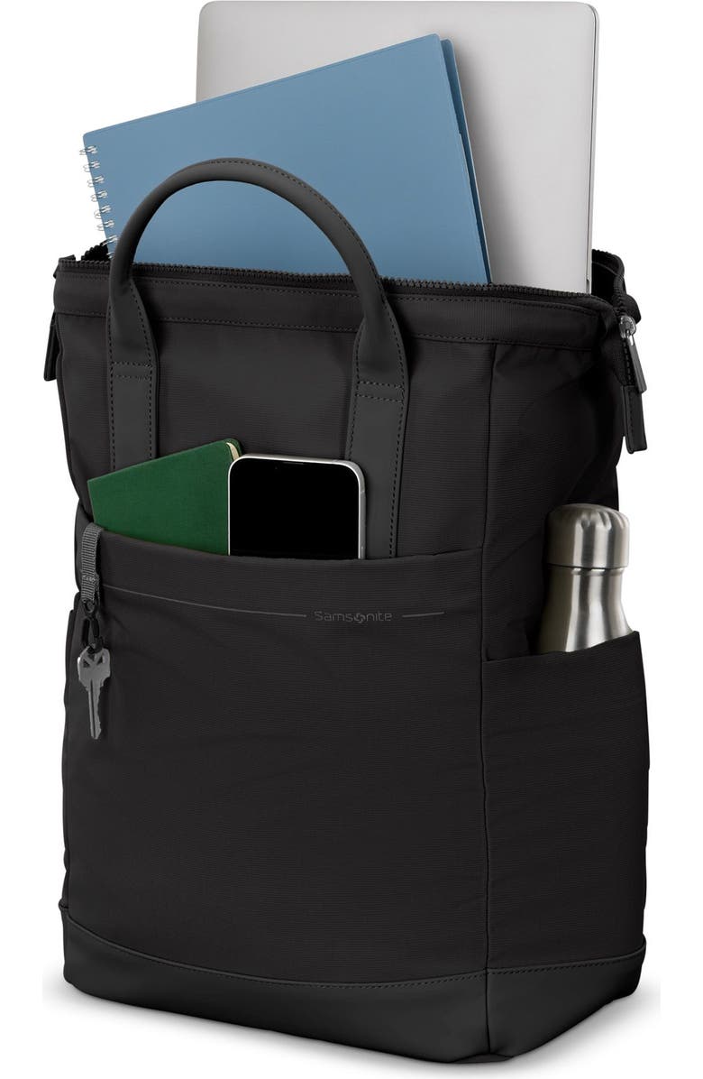 Samsonite Better Than Basics Convertible Backpack, Alternate, color, Black