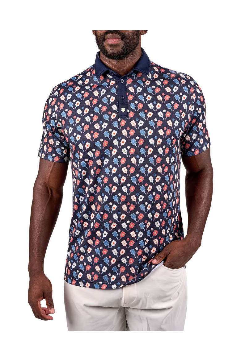 Shake N Bake Polo, Alternate, color, Navy