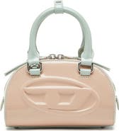 DIESEL® Mini 1DR Dome Faux Leather Bowling Bag