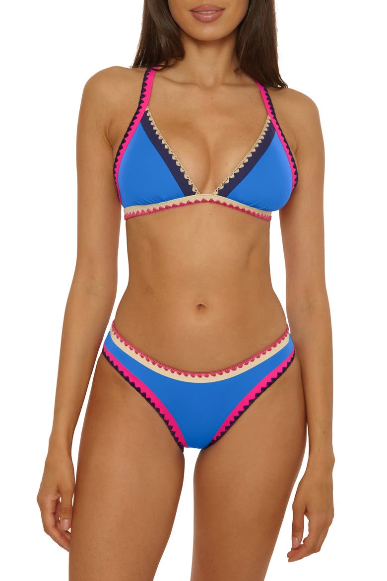 Avila Hipster Bikini Bottoms, Alternate, color, PEACOCK