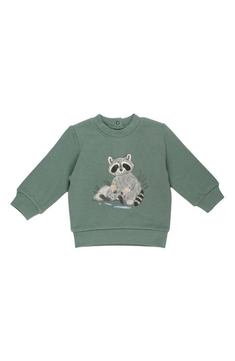 Graphic Organic Cotton Fleece Sweatshirt